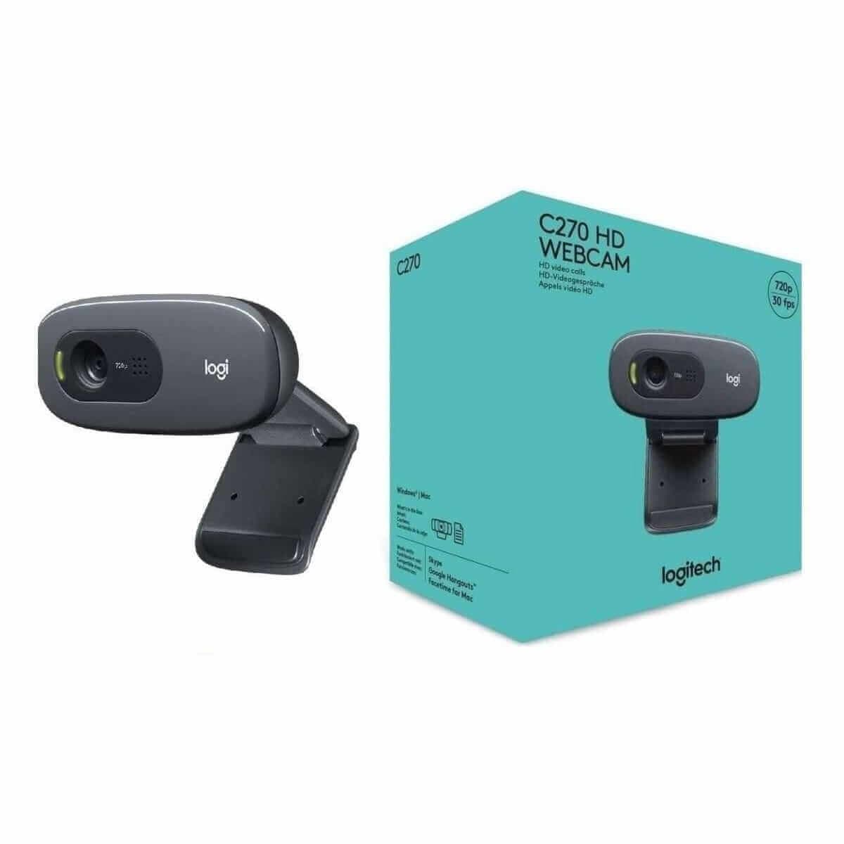 Camara Web Logitech HD WEBCAM C270-960-000694 Panama Comprar