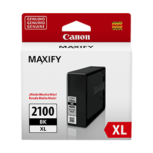 Tinta Canon PGI-2100XL BK NEGRO | Para Canon MAXIFY iB4010 / iB4110 / MB5110 / MB5310 / MB5410