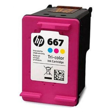 Tinta HP 667 Color - 3YM78AL -  3YM78AL