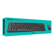 Combo Teclado Mouse Logitech - Español Logitech MK-120 / MK120, modelo , Combos