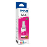 Tinta Epson T664320-AL - Magenta (664)| Ecotank L350/L355//L365/L375/L395/L475/L575/L555
