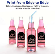 Etiqueta Avery Arqueadas para impresoras Láser-Blanco Texturizado, modelo , Etiquetas