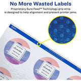Etiqueta Avery Circular para impresoras Láser InkJet- Glossy White, modelo , Etiquetas