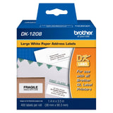 Etiqueta Brother DK-1208 - 1.4" X 3.5" 400 etiquetas, modelo , Etiquetas