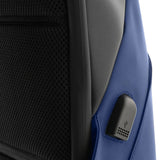 Mochila Klip Fidenza KNB-620BL Antirrobo, Puerto USB, 15.6" Azul
