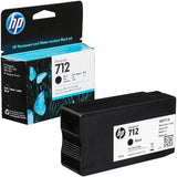 Tinta HP 712 Negro-3ED71A Alto Rendimiento | DesignJet T210/T230/T250/T630/T650