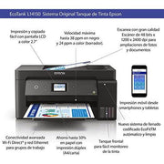 Impresora Epson EcoTank L14150 Multifuncional Inalámbrica 4 en 1 - Imprime hasta 13" x 19" - Rendimiento de 7,500 páginas en Negro y 6,000 a Color, modelo , Impresoras de Tinta