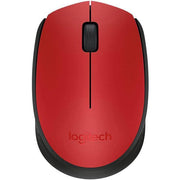 Mouse Logitech M170 Inalambrico Optico USB Rojo, modelo , Mouse