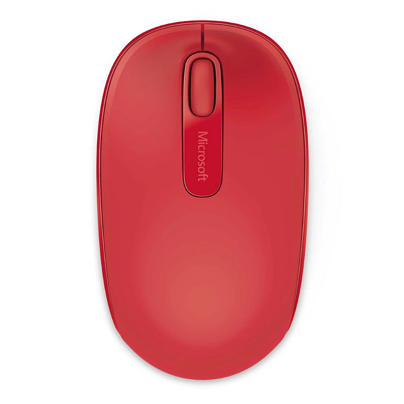 Mouse Microsoft Wireless Mobile 1850-U7Z-00031 - Rojo | Inalámbrico, modelo , Mouse