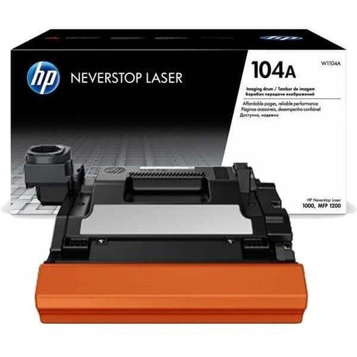 Tambor Hp W1104A - 104A Negro Láser Original | Para Neverstop Laser 1000a / 1000w / 1200a / 1200w | 20.000 páginas, modelo , Toners