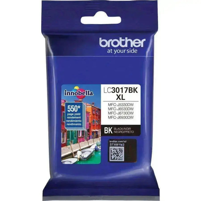 Tinta Brother Innobella LC3017BK | LC-3017BK - Negro | Para MFC-J6930DW / MFC-J6530DW / MFC-J5330DW / MFC-J6730DW | 550 Páginas, modelo , Tintas Brother