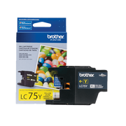 Tinta Brother LC 75 Y- XL-Amarillo | Para MFC-J425W / MFC-J430W / MFC-J625DW / MFC-J835DW, modelo , Tintas Brother
