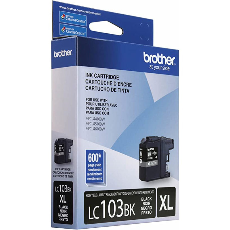 Tinta Brother LC103BK | LC-103BK Negra | Para MFC-J450DW / MFC-J650DW / MFC-J870DW, modelo , Tintas Brother