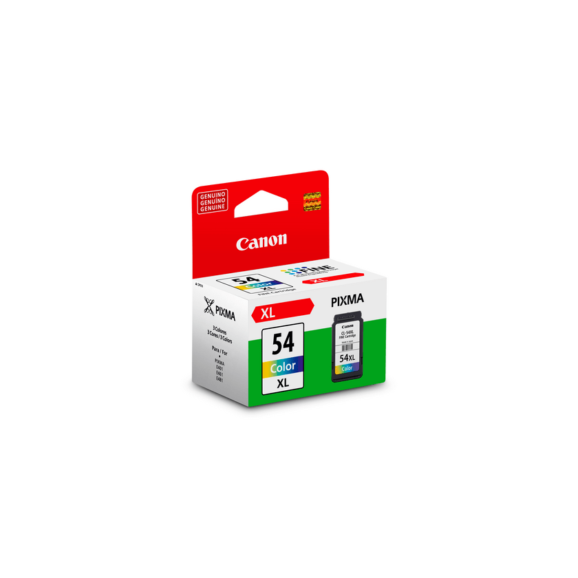 Tinta Canon CL-54XL Color | Para Pixma E301 / E3110 / E3111 / E3310 / E401 / E481, modelo , Tintas Canon