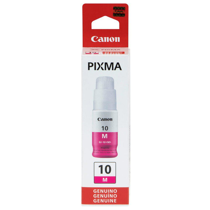Tinta Canon GI-10M Magenta | Para Pixma G5010 / G6010 / G7010 / GM2010 / GM4010 | 7,700 páginas, modelo , Tintas Canon