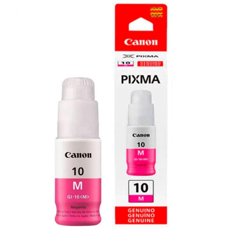 Tinta Canon GI-10M Magenta | Para Pixma G5010 / G6010 / G7010 / GM2010 / GM4010 | 7,700 páginas, modelo , Tintas Canon