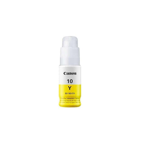Tinta Canon GI-10Y Yellow | Para Pixma G5010 / G6010 / G7010 / GM2010 / GM4010 | 7,700 páginas, modelo , Tintas Canon