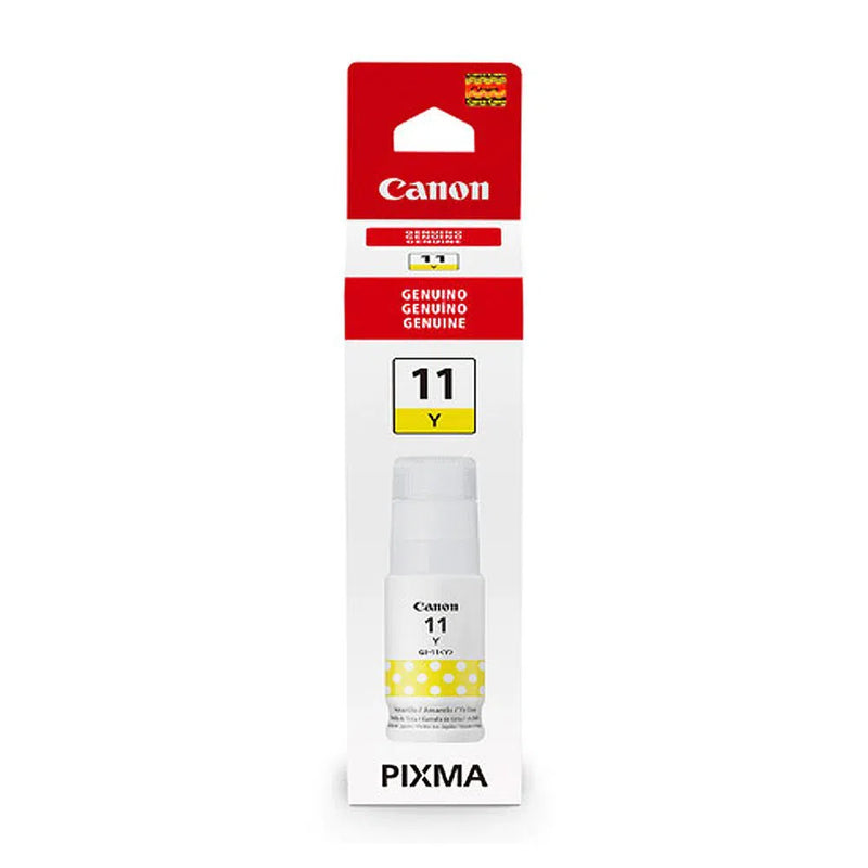 Tinta Canon GI-11 Amarillo | Para Pixma G2160 / G3160 / G3170 / G4170 | 7,700 páginas, modelo , Tintas Canon
