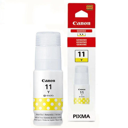 Tinta Canon GI-11 Amarillo | Para Pixma G2160 / G3160 / G3170 / G4170 | 7,700 páginas, modelo , Tintas Canon