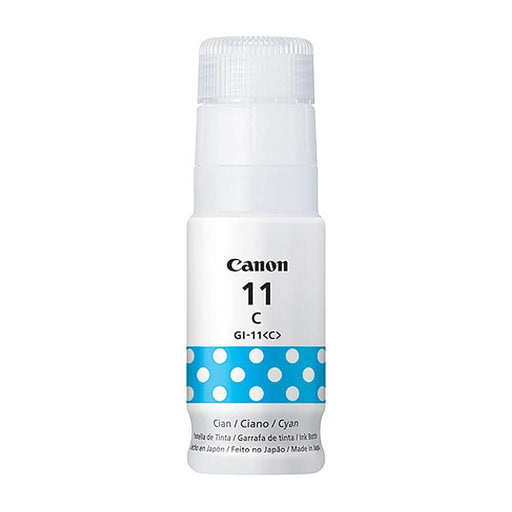 Tinta Canon GI-11 Cyan | Para Pixma G2160 / G3160 / G3170 / G4170 | 7,700 páginas, modelo , Tintas Canon