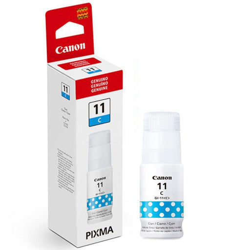 Tinta Canon GI-11 Cyan | Para Pixma G2160 / G3160 / G3170 / G4170 | 7,700 páginas, modelo , Tintas Canon