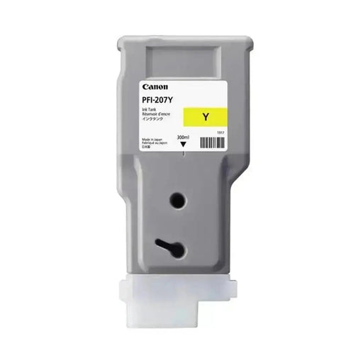 Tinta Canon Pfi-207Y-Amarillo | Para imagePROGRAF iPF680 / iPF685 / iPF785 / iPF670 / iPF770 / iPF780, modelo , Tinta Canon Ploter