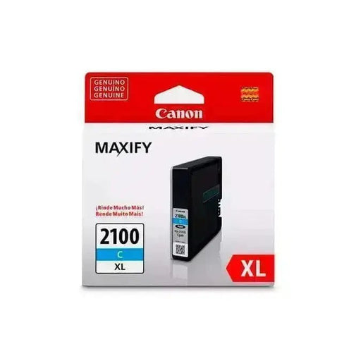 Tinta Canon PGI-2100XL Cian | Para Canon MAXIFY iB4010 / iB4110 / MB5110 / MB5310 / MB5410, modelo , Tintas Canon