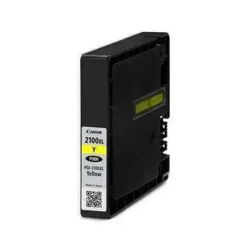 Tinta Canon PGI-2100XL Y Yellow | Para Canon MAXIFY iB4010 / iB4110 / MB5110 / MB5310 / MB5410, modelo , Tintas Canon