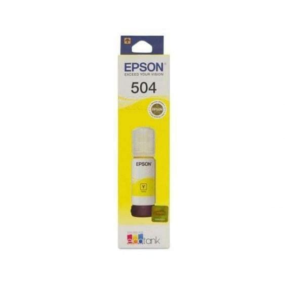 Tinta Epson T504420-AL -Yellow | Ecotank L4150/L4160/L4260/L6171/L6270/L14150 | 6,000 Páginas, modelo , Tintas Epson