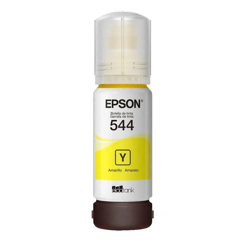 Tinta Epson T544420 - Amarillo | Epson 544 | Ecotank L1250/L3160/L3210/L3250/L5290/l5590 | 7,500 Páginas, modelo , Tintas Epson