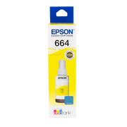 Tinta Epson T664420-AL - Yellow (664) | Ecotank L350/L355//L365/L375/L395/L475/L575/L555, modelo , Tintas Epson