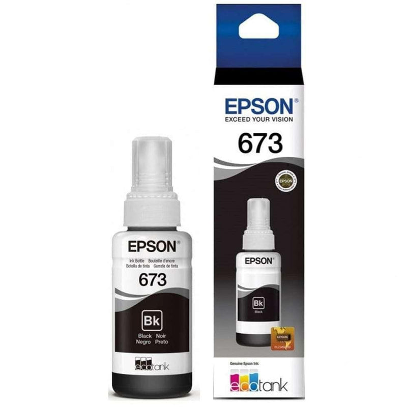 Tinta Epson T673120-AL Negra | Epson EcoTank L1800/ L800/ L805/ L810/ L850, modelo , tinta