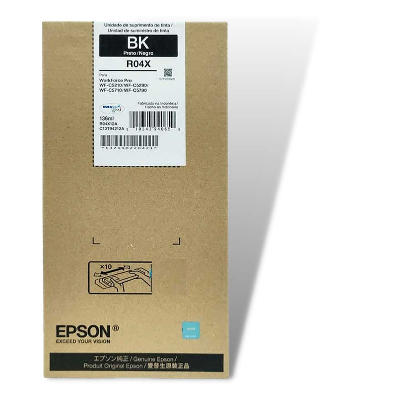 Tinta Epson T942120 - AL Negra | WorkForce WF-C5210/ WF-C5290/WF-C5710/WF-C5790 (Liquidación), modelo , Tintas Epson