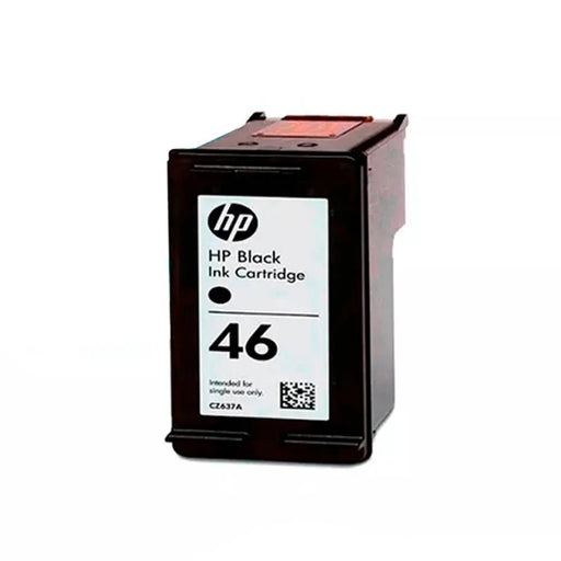 Tinta HP 46 Negra - CZ637AL | DeskJet Ink Adv 2529/4729/5738/5739 | 1,500 páginas, modelo , Tintas Hp