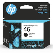 Tinta HP 46 Negra - CZ637AL | DeskJet Ink Adv 2529/4729/5738/5739 | 1,500 páginas, modelo , Tintas Hp
