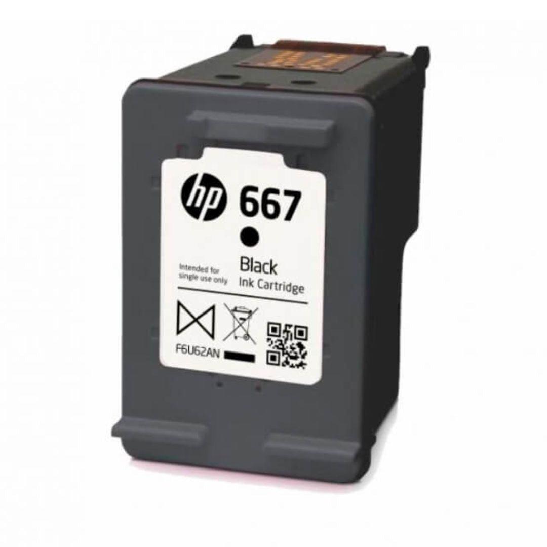 Tinta HP 667 Negra - 3YM79AL | Deskjet Ink Advantage 2375/2775/6475/2875 | 120 páginas, modelo , Tintas Hp