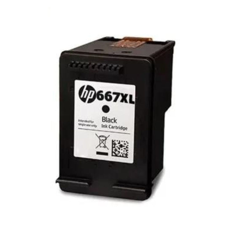 Tinta HP 667XL / 667 XL Negro - 3YM81AL | Deskjet Ink Advantage 2375/2775/6475/2875 | 480 páginas, modelo , Tintas Hp