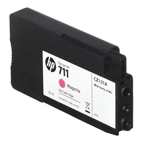 Tinta HP 711 - CZ131A - Magenta - HP DesignJet T120 - T130 - T520 - T530 | 29 ml, modelo , Tintas Hp