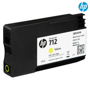 Tinta HP 712 Amarillo-3ED69A para ploter | DesignJet T210 / T230 / T250 / T630 / T650 | 29 ml, modelo , Tintas Hp