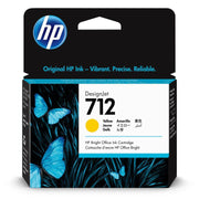 Tinta HP 712 Amarillo-3ED69A para ploter | DesignJet T210 / T230 / T250 / T630 / T650 | 29 ml, modelo , Tintas Hp