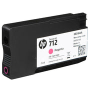Tinta HP 712 Magenta-3ED68A para ploter | DesignJet T210/T230/T250/T630/T650 | 29 ml, modelo , Tintas Hp