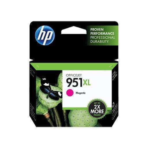 Tinta HP 951XL Magenta - CN047AL | Para OfficeJet Pro 251 / 276 / 8100 / 8600 / 8610 / 8620, modelo , Tintas Hp