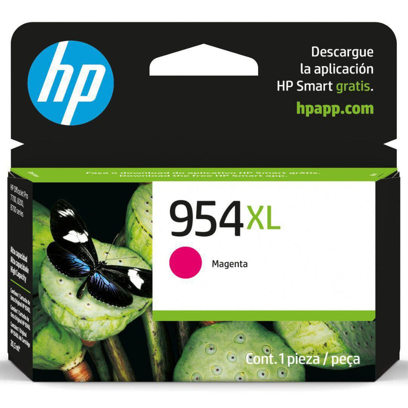 Tinta HP 954XL Magenta - L0S65AL | OfficeJet Pro 7740/8210/8710/8720/8740 | 1,600 páginas, modelo , Tintas Hp