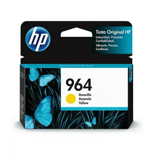 Tinta Hp 964 Yellow - 3Ja52Al | OfficeJet Pro 9010/9020, modelo , Tintas Hp