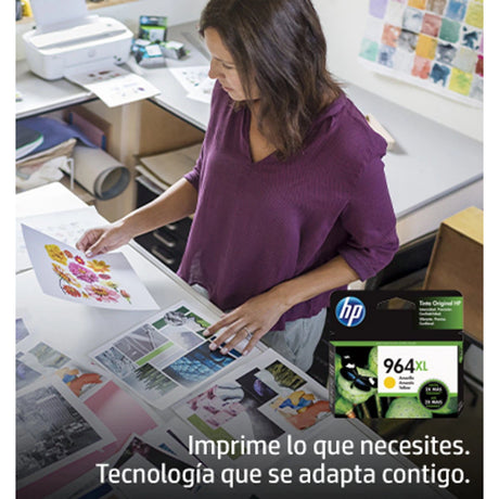 Tinta HP 964XL Yellow - 3JA56AL | OfficeJet Pro 9010/9020, modelo , Tintas Hp