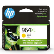 Tinta HP 964XL Yellow - 3JA56AL | OfficeJet Pro 9010/9020, modelo , Tintas Hp