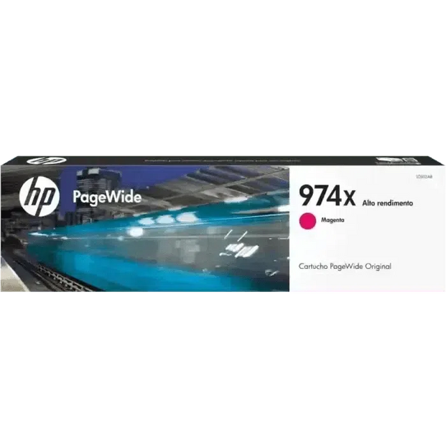 Tinta HP 974X Magenta L0S02AL | PageWide Pro 477dw/ 577dw/ 452dw 552dw, modelo , Tintas Hp