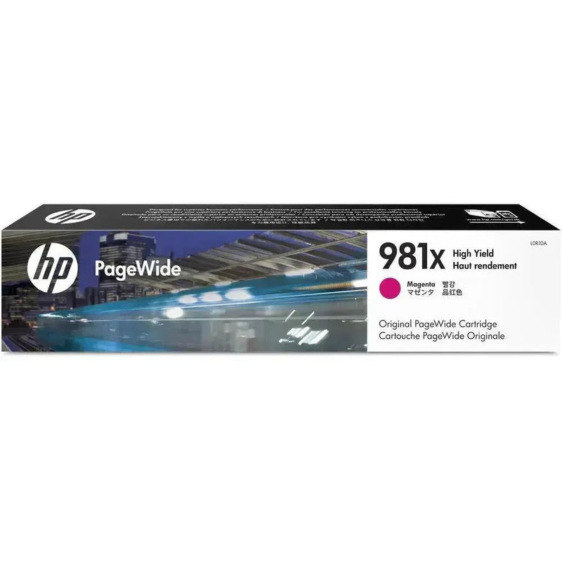 Tinta Hp 981X Pagewide- L0R10A-Magenta, modelo , Tintas Hp