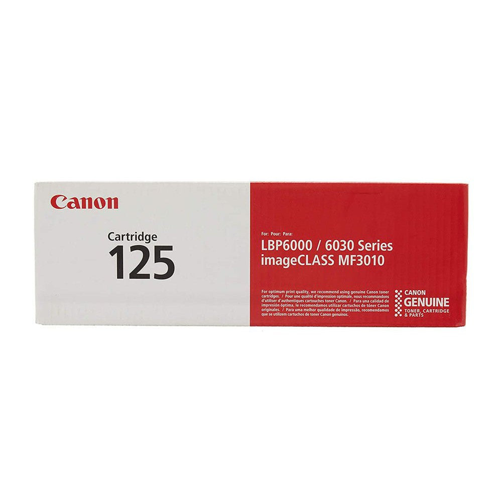 Toner Canon 125 | Para i-SENSYS MF3010 | imageCLASS LBP6000 / LBP6030W / MF3010