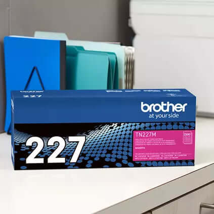 Toner Brother TN-227M | TN227M Magenta | Para HL-L3210CW / HL-L3230CDW / HL-L3270CDW / HL-L3290CDW / MFC-L3710CW / MFC-L3750CDW / MFC-L3770CDW | 2,300 paginas, modelo , Toners